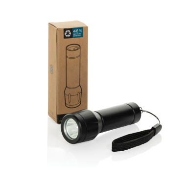 Logo trade promotional giveaways image of: Flara RSC recycled plastic USB-rechargeable torch