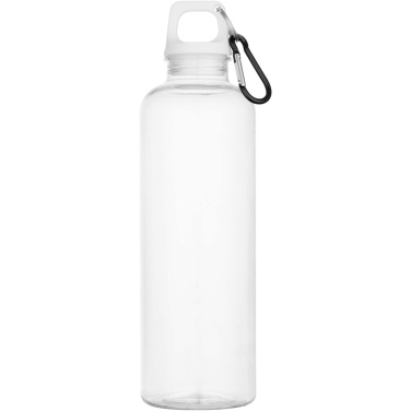 Logo trade promotional product photo of: Oregon 750 ml RCS recycled plastic water bottle with carabiner