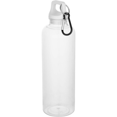 Logo trade business gift photo of: Oregon 750 ml RCS recycled plastic water bottle with carabiner