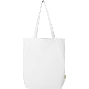 Logo trade promotional gifts picture of: Odisha 270 g/m² OCS organic tote bag 10L
