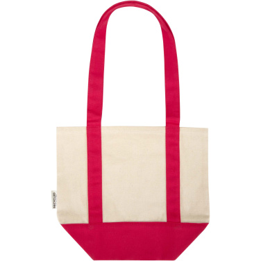 Logotrade corporate gift image of: Sam 320 g/m² GRS recycled mini cotton tote bag