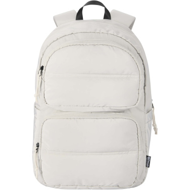 Logo trade advertising products image of: Puffer 15.6" GRS recycled laptop backpack 18L