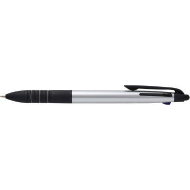 Logotrade advertising product picture of: Trine 3-ink RCS recycled ballpoint pen with stylus