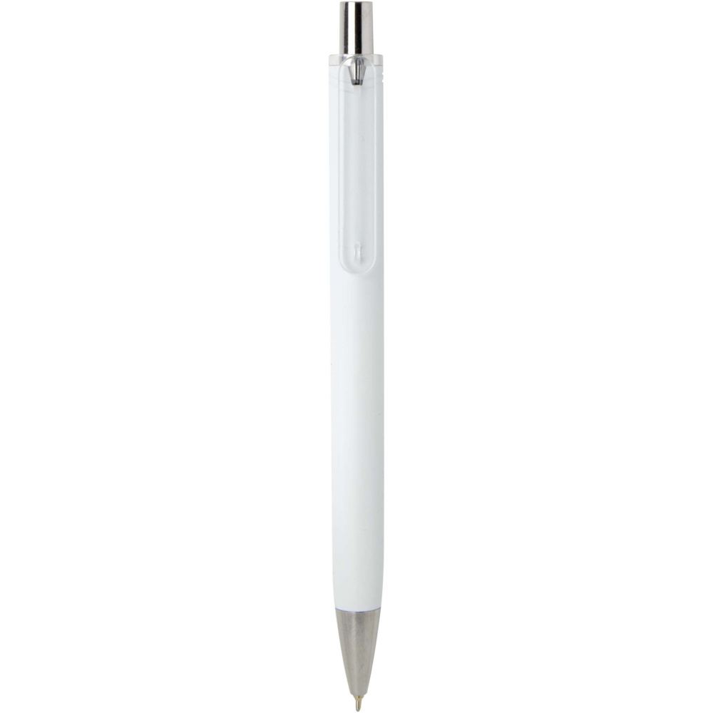 Logo trade business gifts image of: Feld RCS recycled ballpoint pen with metallic finish (black ink)