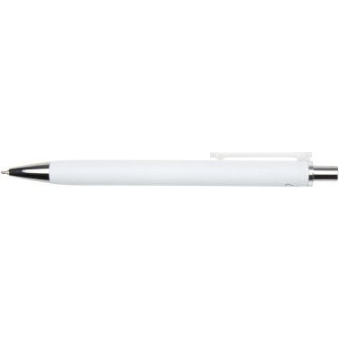 Logo trade corporate gifts image of: Feld RCS recycled ballpoint pen with metallic finish (black ink)
