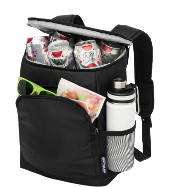 Logotrade promotional product picture of: Chillpack 18-can GRS recycled cooler backpack 16L