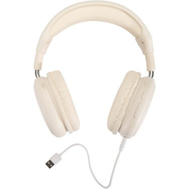 Logotrade corporate gift picture of: Alzir recycled plastic over-ear wireless Bluetooth® headset