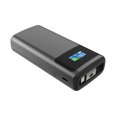 Logotrade corporate gift image of: Quantum RCS ultra-fast PD45W 10.000mAh powerbank with screen