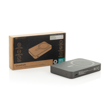 Logo trade business gifts image of: Quantum RCS ultra-fast 10.000mAh magnetic 25W powerbank