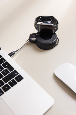 Logo trade advertising product photo of: VINGA Baltimore RCS 2-in-1 Wireless 15W Travel Charger