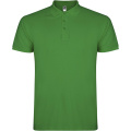 Star short sleeve men's polo, Tropical Green