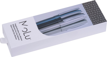 Logo trade promotional items image of: Metal ballpoint pen Des Moines MoLu