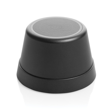 Logo trade promotional merchandise photo of: Nivio RCS recycled aluminum magnetic 5W Speaker