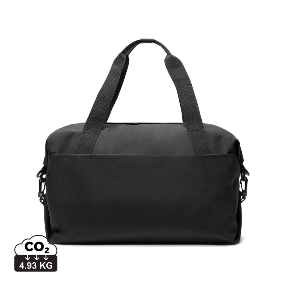Logo trade promotional merchandise picture of: KENTO URBAN RCS recycled nylon Weekender