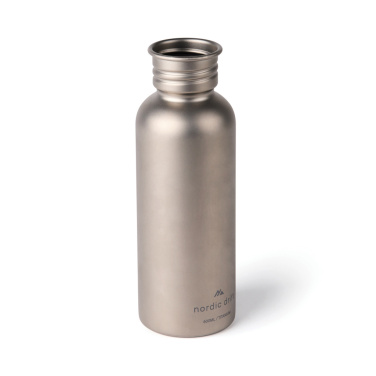 Logotrade promotional merchandise image of: Nordic Drift Trail Ultra Light Titanium 600ml Water Bottle