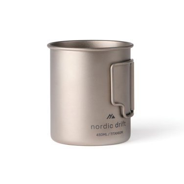 Logotrade promotional products photo of: Nordic Drift Trail Ultra Light Titanium 450ml Cup