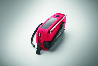 Logotrade promotional products photo of: Portable radio SOS with LED torch