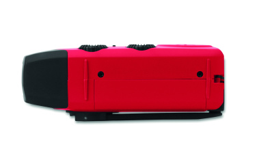 Logo trade advertising products image of: Portable radio SOS with LED torch