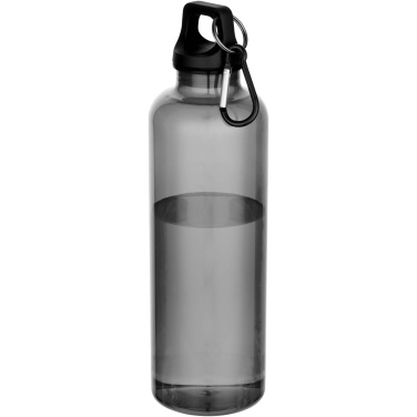 Logo trade promotional merchandise image of: Oregon 750 ml RCS recycled plastic water bottle with carabiner