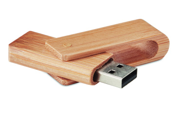 Logo trade promotional items picture of: Bamboo USB