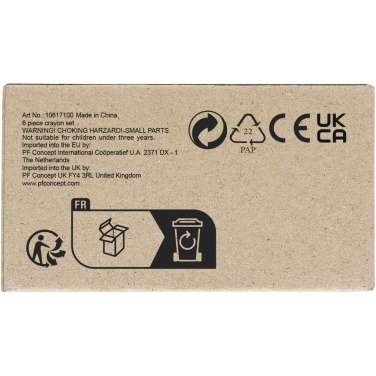 Logo trade reklaamkingid foto: Ayo 6-osaline värvipliiatsi komplekt