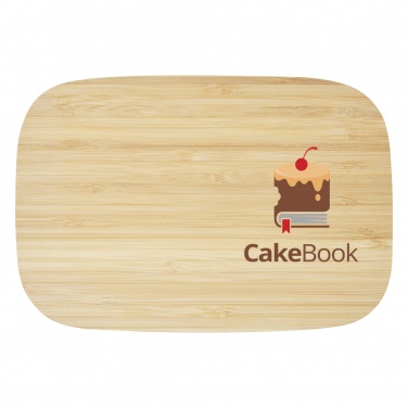 Logotrade ärikingitused pilt: Tite roostevabast terasest lõunakarp bambusest kaanega