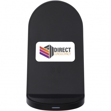 Logotrade ärikingi foto: Loop 15W kahe mähisega RCS taaskasutatud plastist juhtmevaba laadimisalus