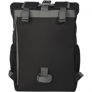 Logotrade firmakingituse foto: Aqua 15" GRS taaskasutatud veekindel rulliga rattakott 20L