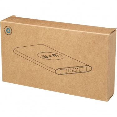 Logotrade reklaamkingid pilt: Juice 8000 mAh Type-C taaskasutatud alumiiniumist juhtmevaba toitepank