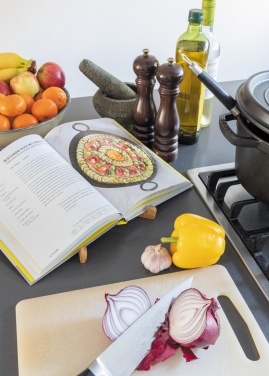 Logotrade meene foto: Bambusest kaasaskantav sülearvuti alus