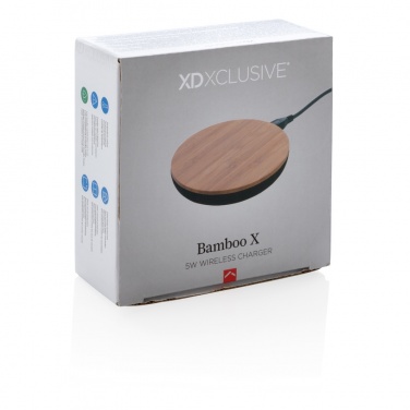 Logotrade reklaamkingid pilt: Bamboo X 5W juhtmevaba laadija
