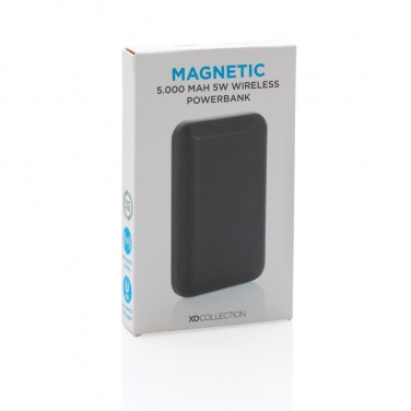 Logo trade firmakingi pilt: Magnetiline 5000 mAh 5W juhtmevaba akupank