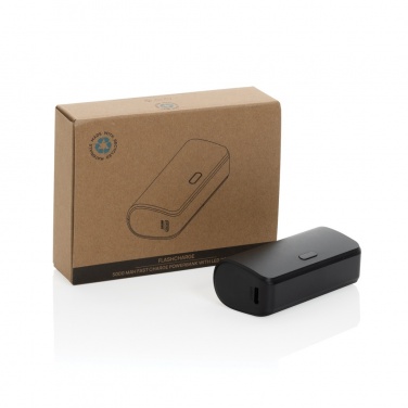 Logotrade firmakingid pilt: FlashCharge RCS rplastic 5000 mah kiirlaadimise akupank