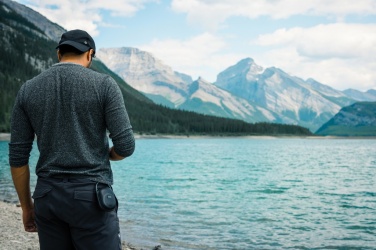 Logo trade reklaamkingituse pilt: RCS taaskasutatud plastist Lightboomi 5W klambriga kõlar