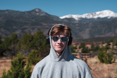 Logotrade firmakingid pilt: RCS taaskasutatud plastist Elite Kokkupandavad juhtmevabad kõrvaklapid