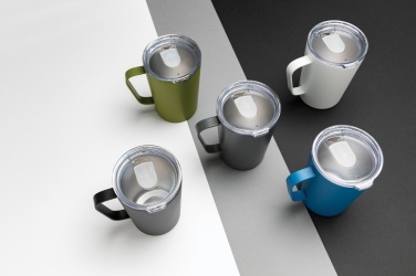 Logo trade reklaamkingid foto: RCS Taaskasutatud roostevabast terasest kaasaegne kaanega vaakumkruus