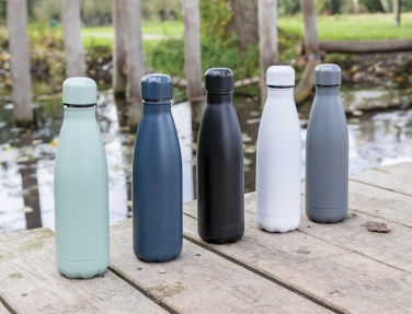 Logo trade ärikingid foto: Ühevärviline roostevabast terasest vaakumpudel 500 ml