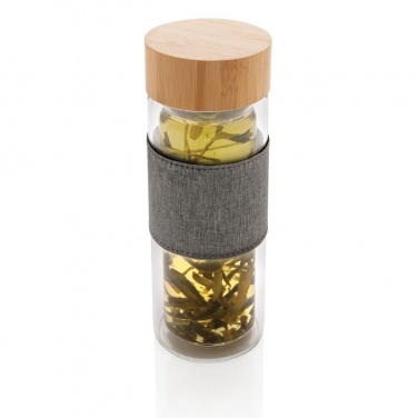 Logotrade firmakingi foto: Impact topeltseinaga borosilikaatklaasist pudel