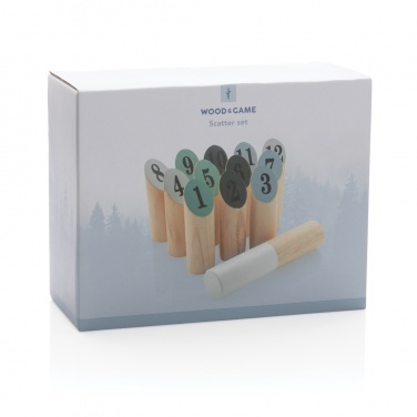 Logo trade reklaamkingid foto: Puidust hajutuskomplekt