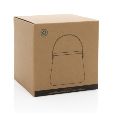 Logo trade firmakingid foto: SolarGlow RCS taaskasutatud ABS USB-taaslaetav välisvalgusti