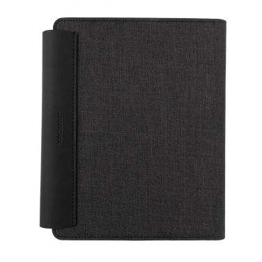 Logo trade reklaamkingituse pilt: Fiko juhtmevaba laadimise A5 portfell koos akupangaga