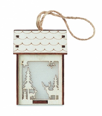 Logo trade meened foto: MDF maja valgustusega