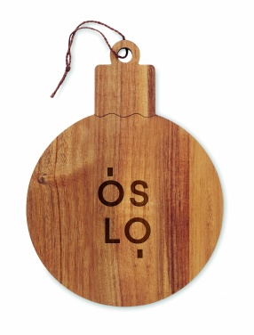 Logo trade ärikingituse pilt: Akaatsia puidust serveerimislaud