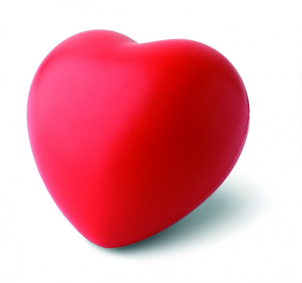 Logotrade ärikingi foto: Stressivastane südame PU materjal