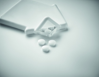 Logotrade ärikingituse foto: Pastillid majakujulises karbis