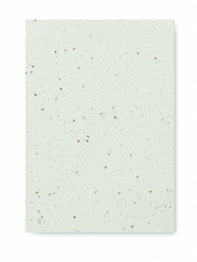 Logo trade reklaamkingituse pilt: A5 seemnepaberist kaanega märkmik