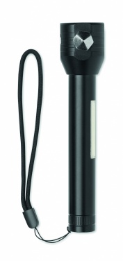 Logotrade ärikingituse foto: 3-ühes alumiiniumist taskulamp koos avariivasara ja turvavöölõikuriga, kohandatava trükilahendusega