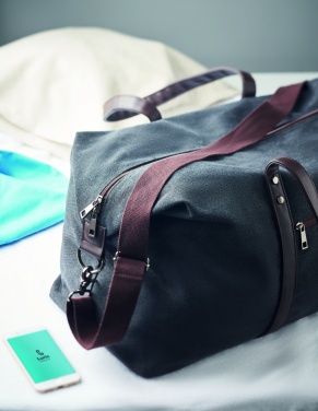 Logotrade reklaamkingituse foto: Lõuendist nädalavahetusekott 450gr/m²