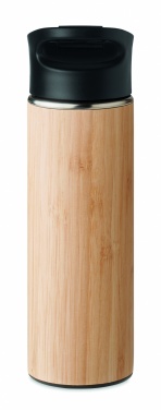 Logotrade ärikingi foto: Bambusest 450ml termospudel