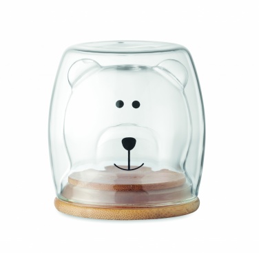 Logotrade reklaamtoote foto: Kaheseinaline borosilikaatkruus